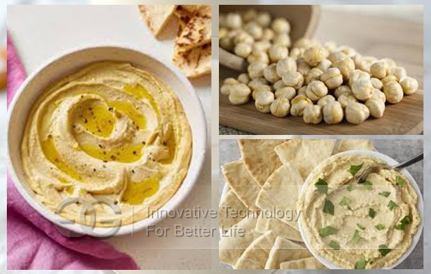 how is hummus is made from factory